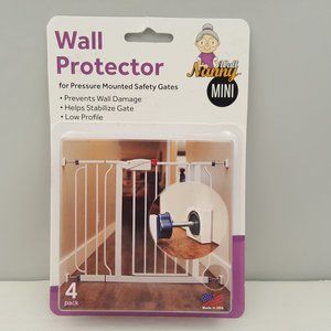 Wall Nanny Mini Wall Protector for Pressure Mounted Gates White AS SEEN ON TV!